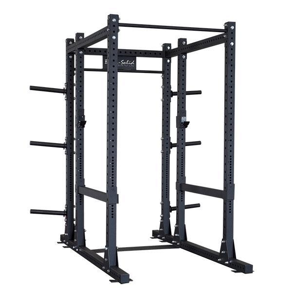 Body Solid Commercial Power Rack - Spr1000Back Exercise Equipment