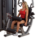 Body Solid Dgym Leg Extension Curl Station 210Lb. Stack - Dlecs Exercise Equipment