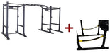 Body Solid Double Power Rack Package W/Power Strap Safeties - Spr1000Ssdb