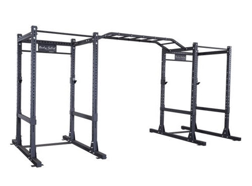 Body Solid Double Power Rack Package W/Power Strap Safeties - Spr1000Ssdb