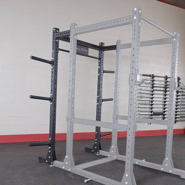 Body Solid Double Power Rack Package W/Power Strap Safeties - Spr1000Ssdb