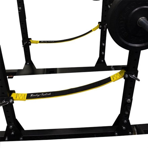 Body Solid Double Power Rack Package W/Power Strap Safeties - Spr1000Ssdb