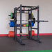 Body Solid Double Power Rack Package W/Power Strap Safeties - Spr1000Ssdb