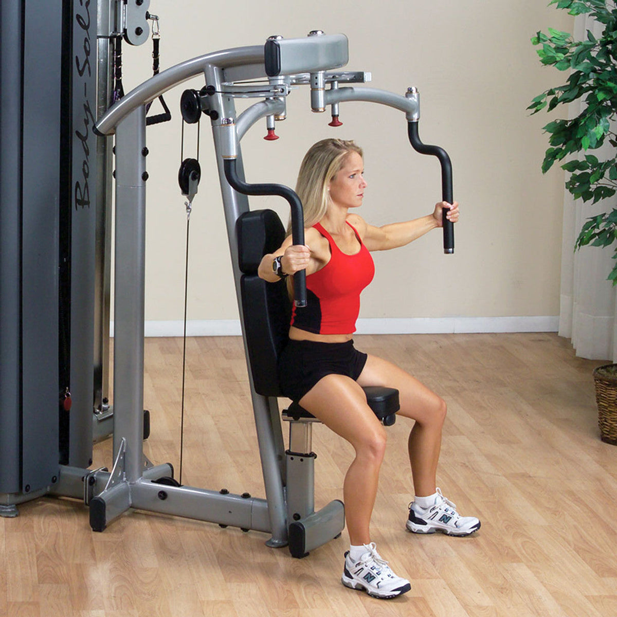 Body Solid Dual Pec/Fly-Station, DGYM - DPE | Peak Flow Fitness