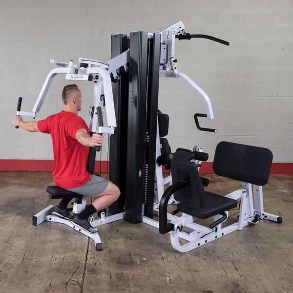 Body Solid Dual Stack Light Commercial Gym - Exm3000Lps Home