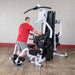 Body Solid Dual Stack Light Commercial Gym - Exm3000Lps Home