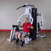 Body Solid Dual Stack Light Commercial Gym - Exm3000Lps Home