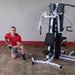 Body Solid Dual Stack Light Commercial Gym - Exm3000Lps Home