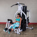 Body Solid Dual Stack Light Commercial Gym - Exm3000Lps Home