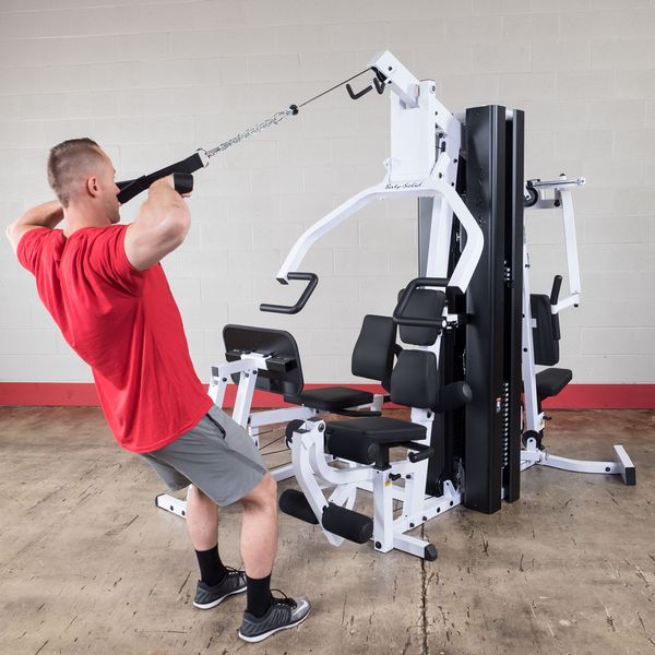 Body Solid Dual Stack Light Commercial Gym - Exm3000Lps Home