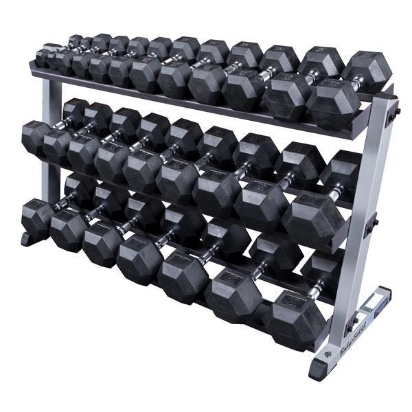 Body Solid Dumbbell Storage Shelf Rack - GDRT6