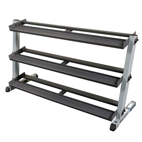 Body Solid Dumbbell Storage Shelf Rack - GDRT6