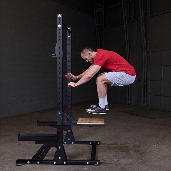 Body Solid Extended Half Rack - SPR500BACK