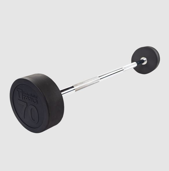 Body Solid Fixed Weight Straight Barbells 20 -110 Lb. - Sbb 70