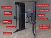 Body Solid Gft100 Functional Trainer 2 X 310Lb Stacks- Gft100/3 Fitness