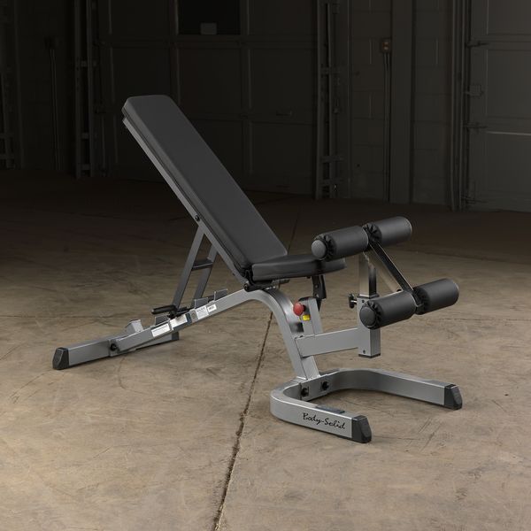 Body-Solid Heavy Duty Flat-Incline-Decline Bench - GFID71