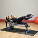 Body Solid Horizontal Ab Crunch Machine:  Gab100 Fitness