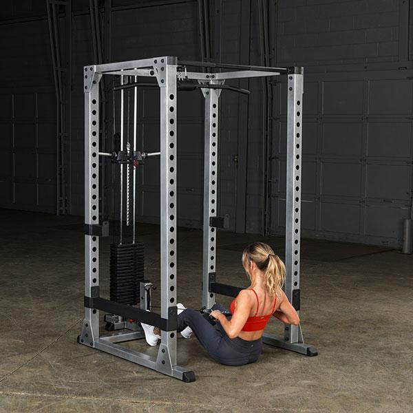 Body Solid Lat Attachment For Power Rack | Peak Flow Fitness