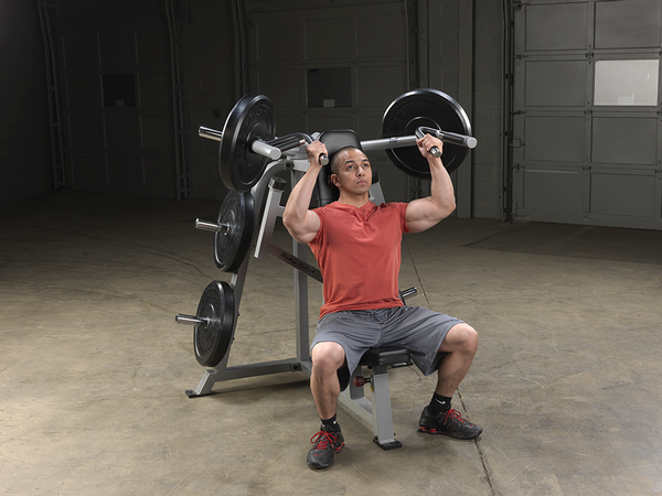 Body Solid Leverage Shoulder Press Bench - LVSP