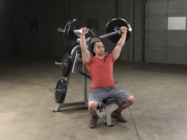 Body Solid Leverage Shoulder Press Bench - LVSP