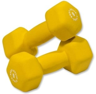 Body Solid Neoprene Dumbbell 1-15 lbs. Set - BSTNDS164