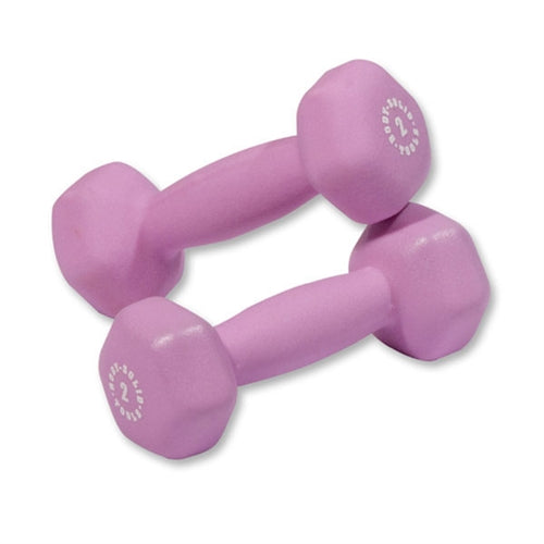 Body Solid Neoprene Dumbbells 1-10 lbs. Set - BSTNDS110