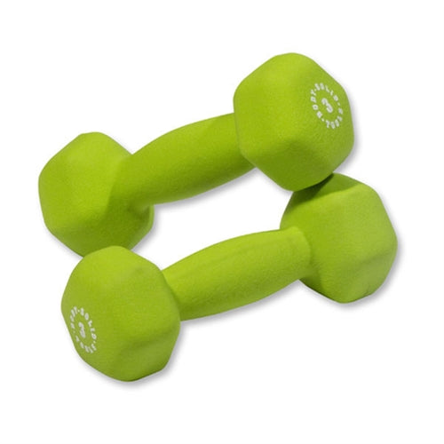 Body Solid Neoprene Dumbbells 1-10 lbs. Set - BSTNDS110