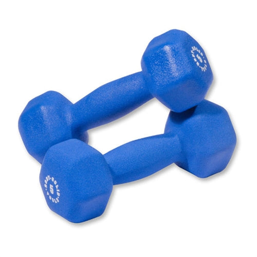 Body Solid Neoprene Dumbbells 1-10 lbs. Set - BSTNDS110