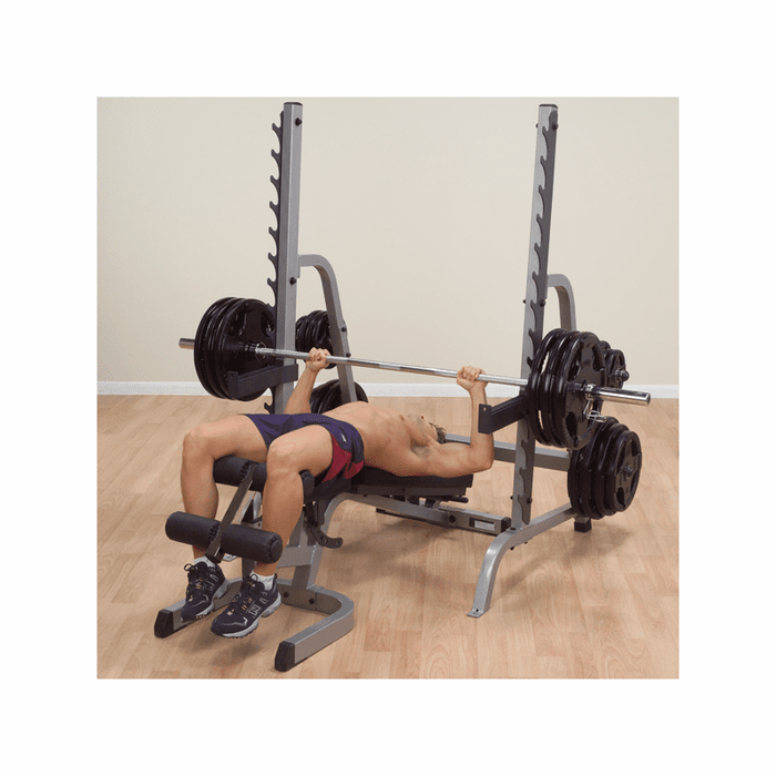 Body Solid Olympic Bench Rack Combo - SDIB370