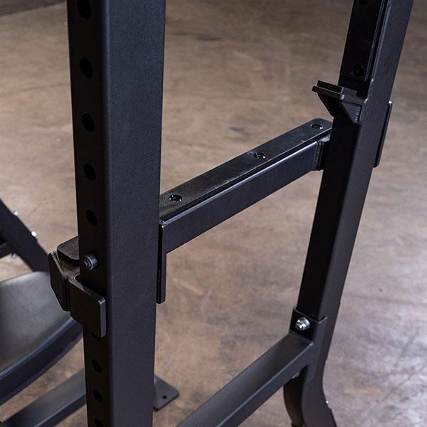 Sholder Bench Rack Body Solid Olympic Shoulder Press Bench | Peak Flow Fitness