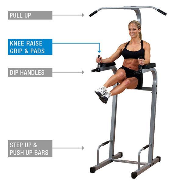 Body Solid Powerline Chin Dip Station - PVKC83X