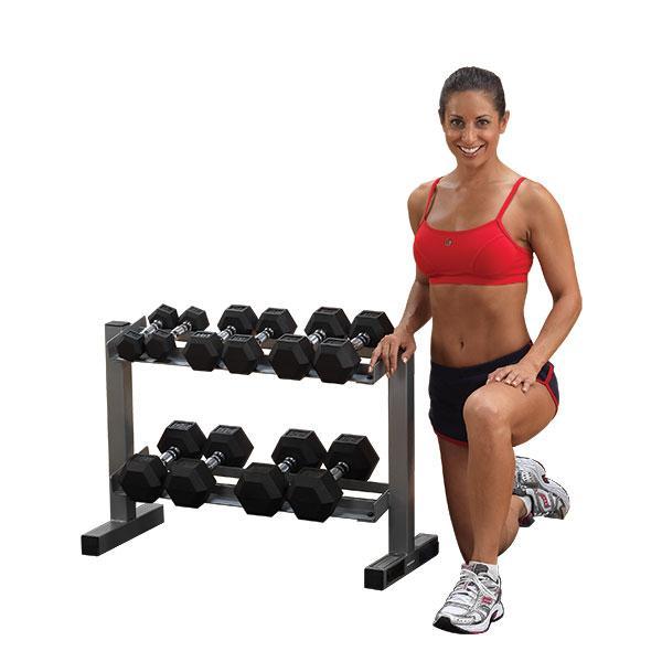 Body Solid Powerline Dumbbell Rack - PDR282X