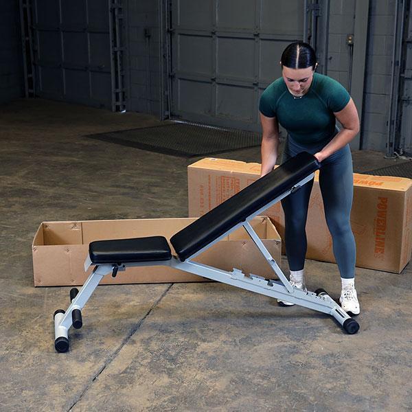 Body Solid Powerline FID Folding Bench - PFID125X