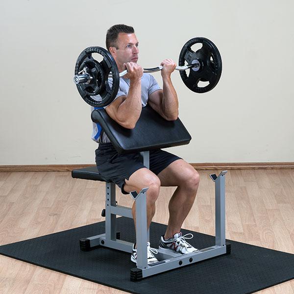 Body Solid Powerline Preacher Curl Bench - PPB32X