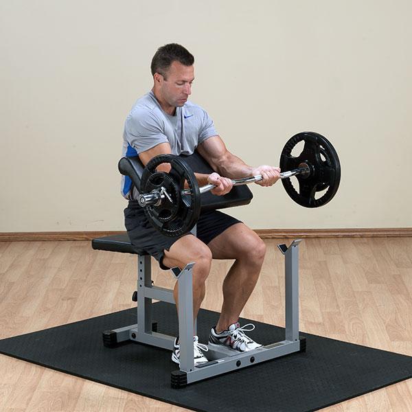 Body Solid Powerline Preacher Curl Bench - PPB32X