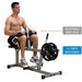 Body Solid Powerline Seated Calf - Psc43X Exercise Equipment