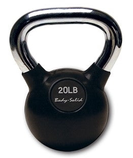 Body Solid Premium Kettlebell - KBC — full setup angle