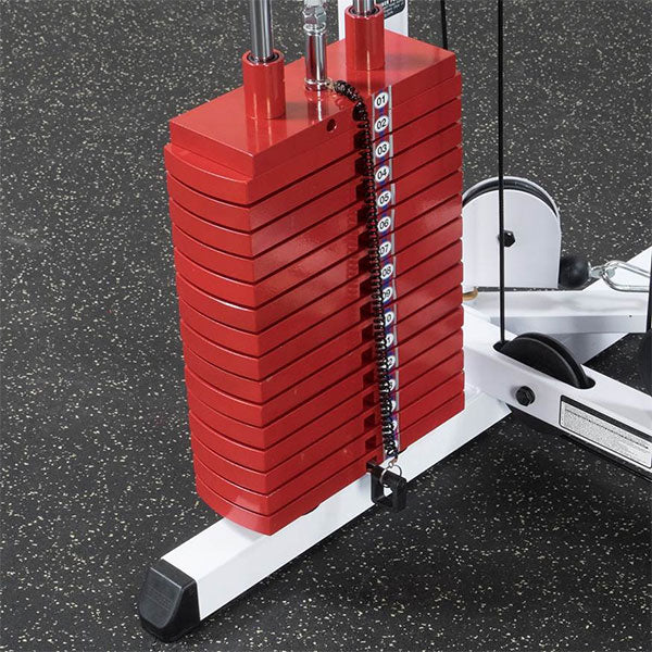 Body Solid Premium Red 200 lb Weight Stack - HP200