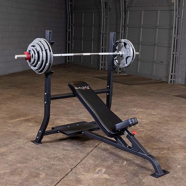 Body Solid Pro Club Incline Olympic Bench - SOIB250