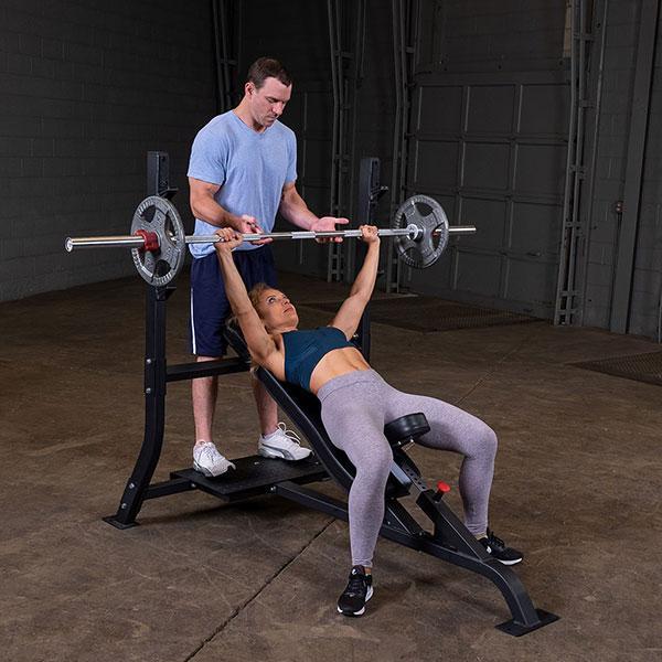 Body Solid Pro Club Incline Olympic Bench - SOIB250