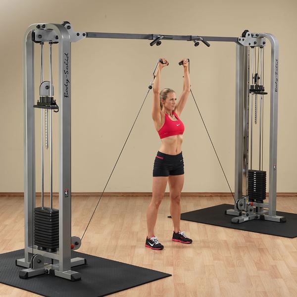 Body Solid Pro Clubline Cable Crossover - Scc1200G Fitness