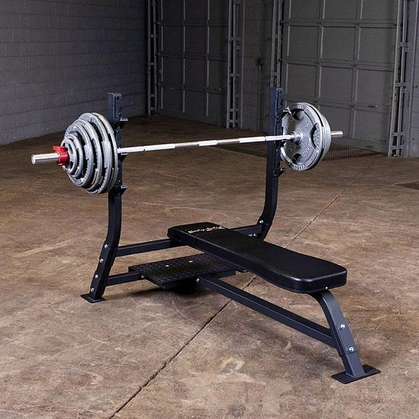 Body Solid Pro Clubline Flat Olympic Bench - SOFB250