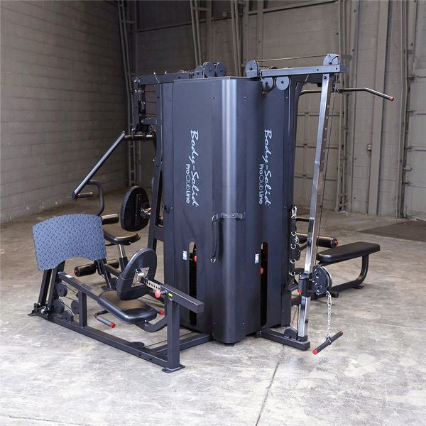 Body Solid Pro Clubline Four Stack Commercial Gym - S1000 Home