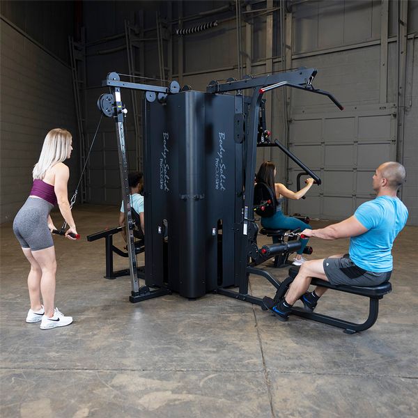 Body Solid Pro Clubline Four Stack Commercial Gym - S1000 Home