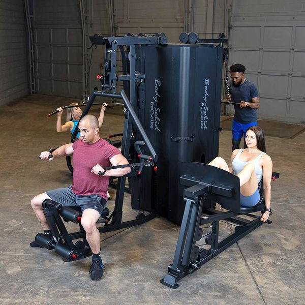 Body Solid Pro Clubline Four Stack Commercial Gym - S1000 Home