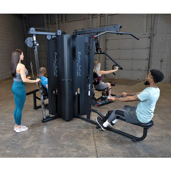 Body Solid Pro Clubline Four Stack Commercial Gym - S1000 Home