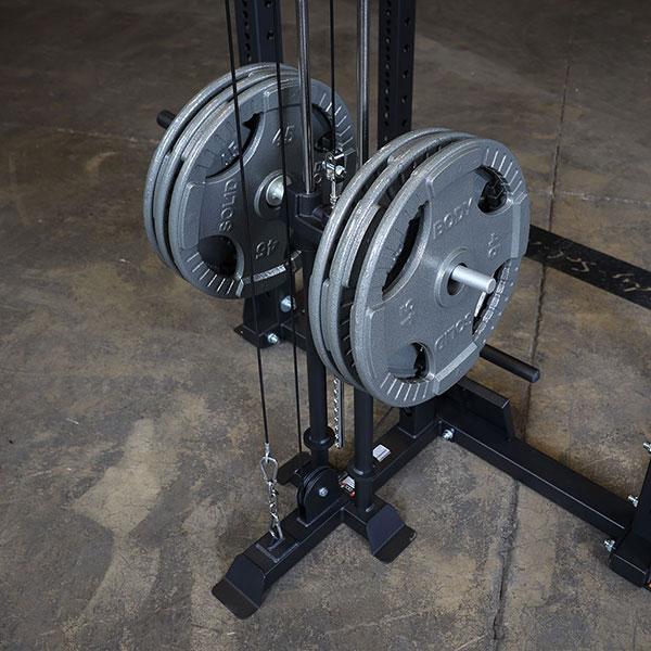 Body Solid Pro ClubLine Half Rack Lat Attachment - SPRHLA