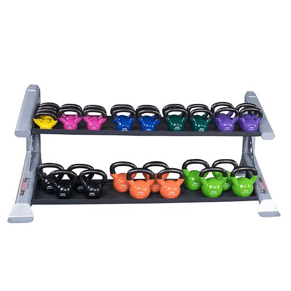 Body Solid Pro ClubLine Modular Storage Rack with 2 Kettlebell Tiers - SDKR500KB