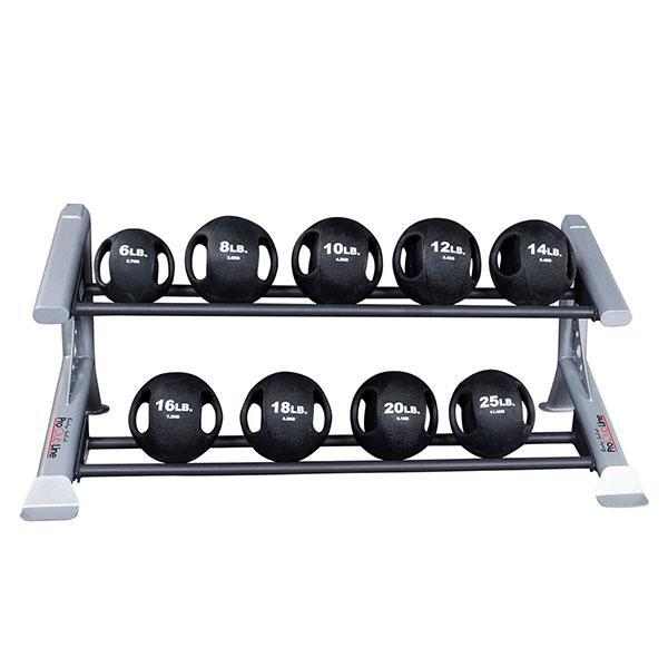 Body Solid Pro ClubLine Modular Storage Rack with 2 Medicine Ball Tiers - SDKR500MB