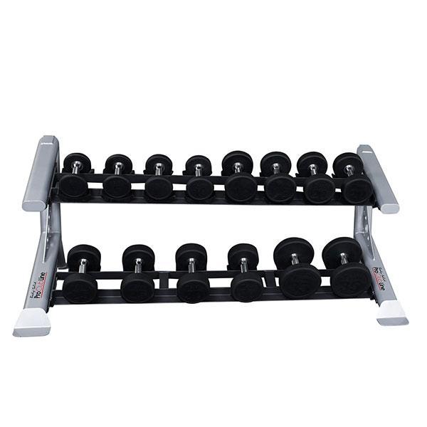 Body Solid Pro ClubLine Modular Storage Rack with 2 Saddle Tiers - SDKR500SD